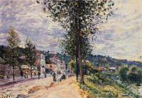 Sisley, Alfred - Street Entering the Village